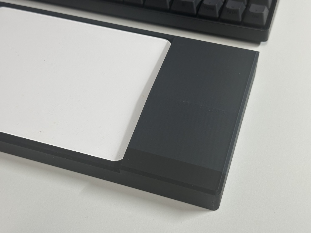 REALFORCE RC1専用リストレスト+キーボードカバー(Magic Trackpad対応) 28mm rev3