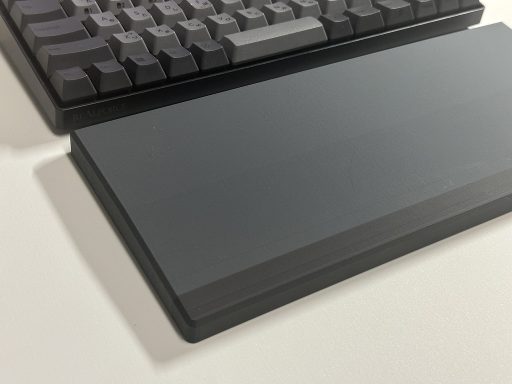 REALFORCE RC1専用リストレスト+キーボードカバー 16/20/24/28mm (シンプルタイプ)