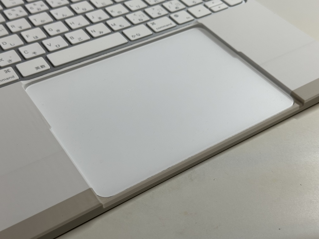 Magic Keyboard & Magic Trackpad ドッキングトレイ + リストレスト