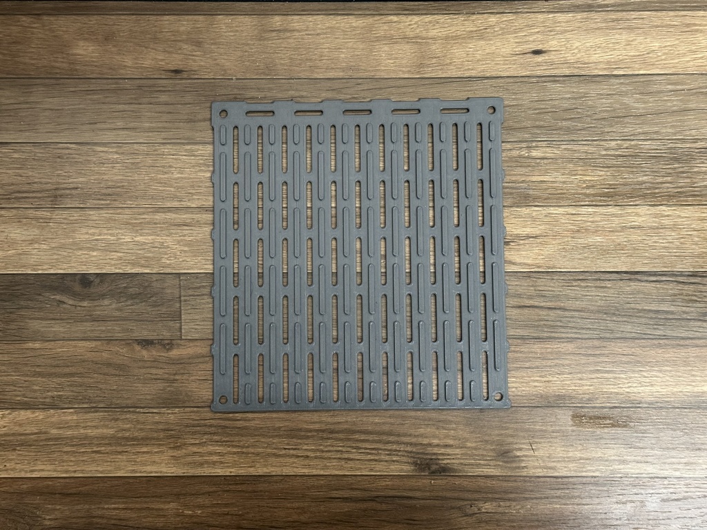 ケーブル整理グリルプレート