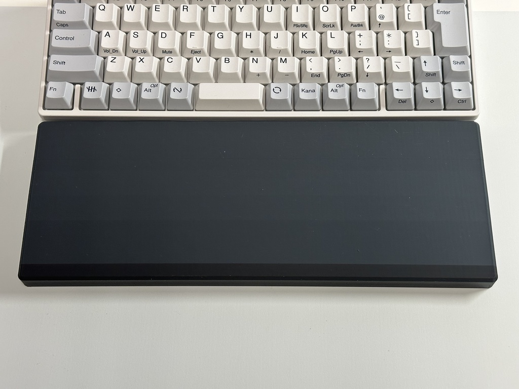 HHKB HYBRID TYPE-S専用リストレスト兼キーボードカバー 18/21/24mm