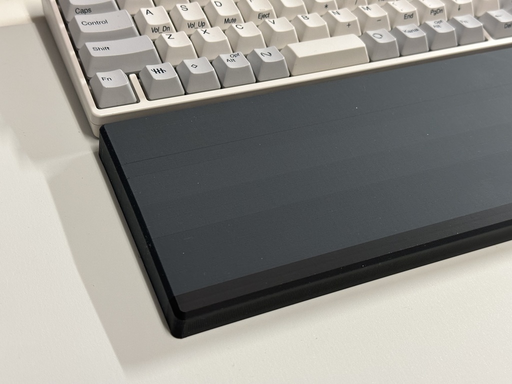 HHKB Professional HYBRID TYPE-S専用リストレスト兼キーボードカバー 18/21/24mm