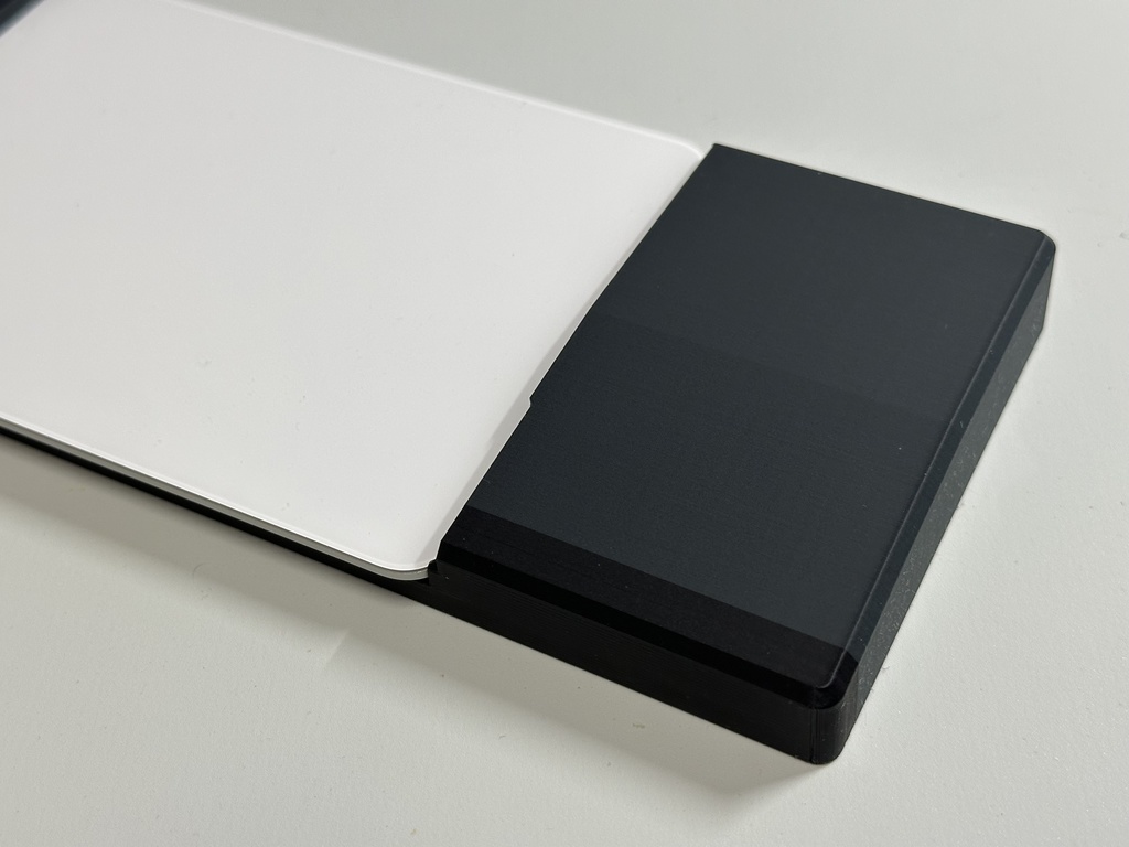 HHKB Professional HYBRID TYPE-S専用リストレスト兼キーボードルーフ(カバー) Magic Trackpad対応 21mm