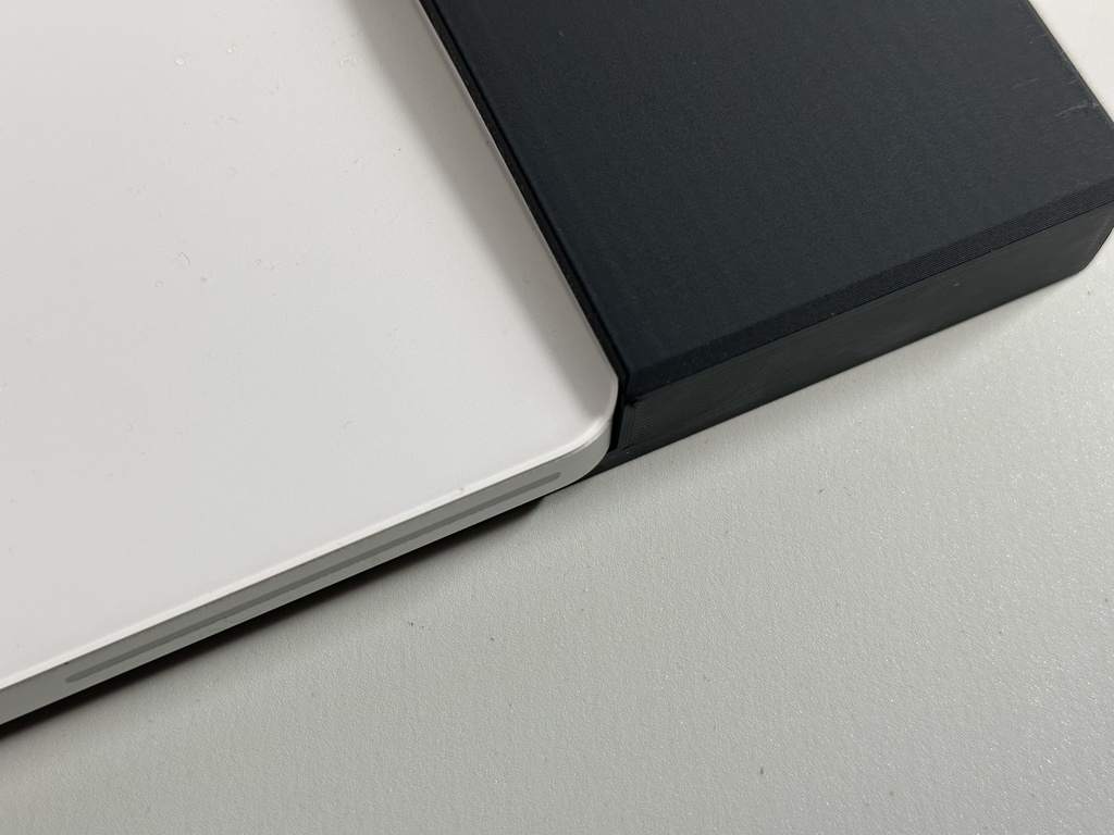 HHKB Professional HYBRID TYPE-S専用リストレスト兼キーボードルーフ(カバー) Magic Trackpad対応 21mm