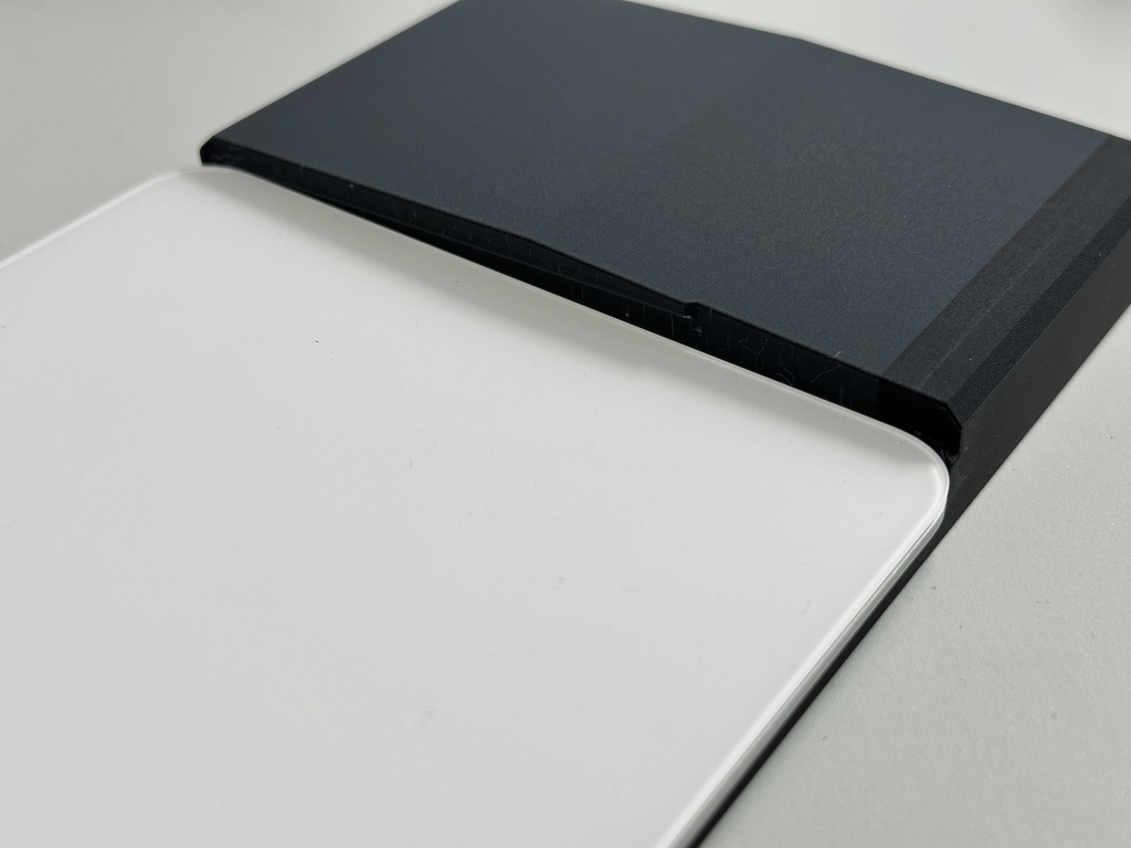 HHKB Professional HYBRID TYPE-S専用リストレスト兼キーボードルーフ(カバー) Magic Trackpad対応 21mm