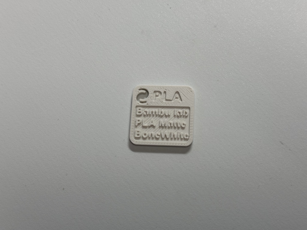 マットPLAフィラメント スウォッチサンプル集 34種類(ホワイト系主体+α)