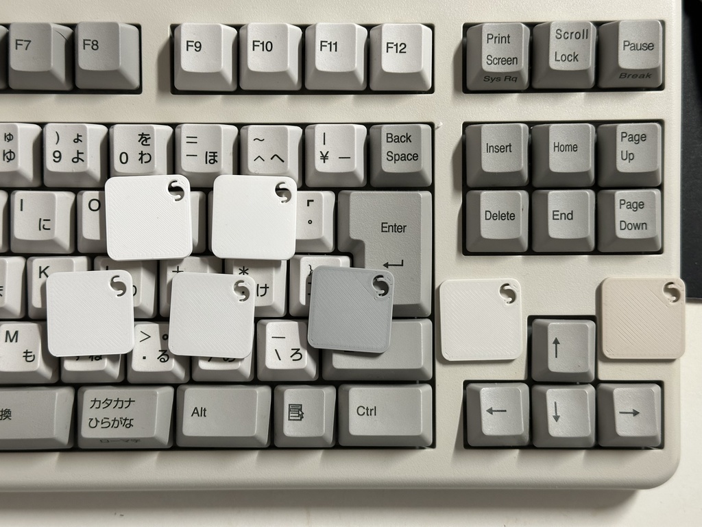 マットPLAフィラメント スウォッチサンプル集 34種類(ホワイト系主体+α)