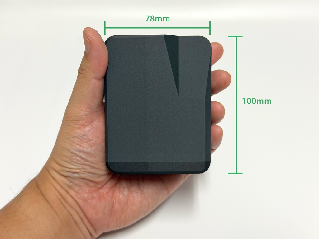 セパレート型モバイルリストレスト ワイド 傾斜タイプ8度 20to30mm 分割傾斜キーボード向け