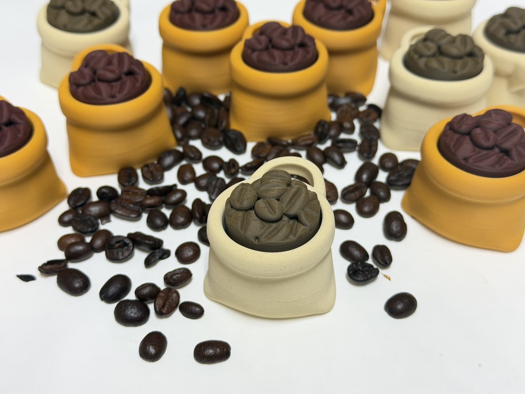 コーヒー豆袋クリッカー (浅煎り)