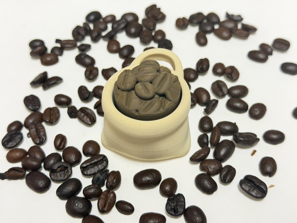 コーヒー豆袋クリッカー (浅煎り)