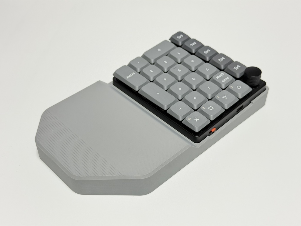 Keychron K0 Max用 横置き左手デバイス化スタンドPro