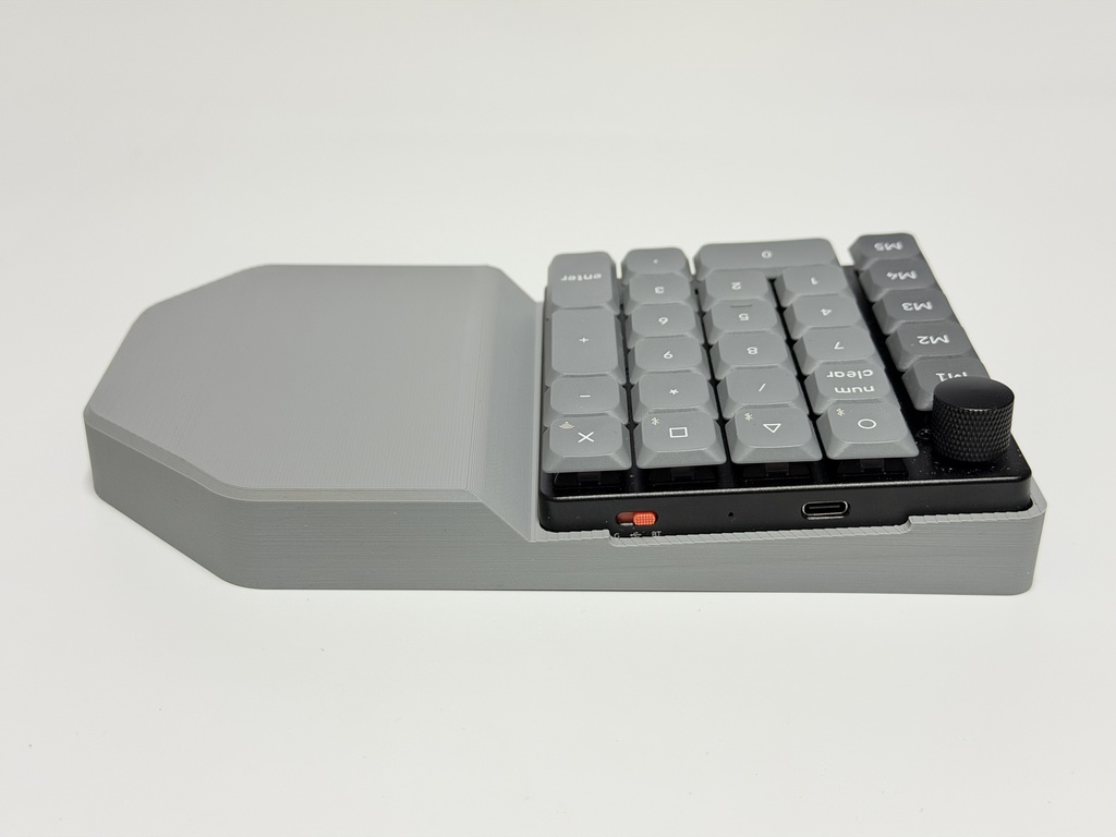 Keychron K0 Max用 横置き左手デバイス化スタンドPro