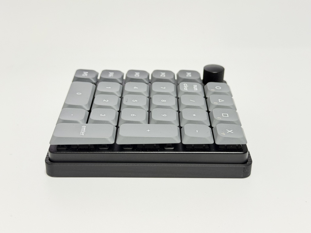 Keychron K0 Max用 横置き左手デバイス化スタンドSimple