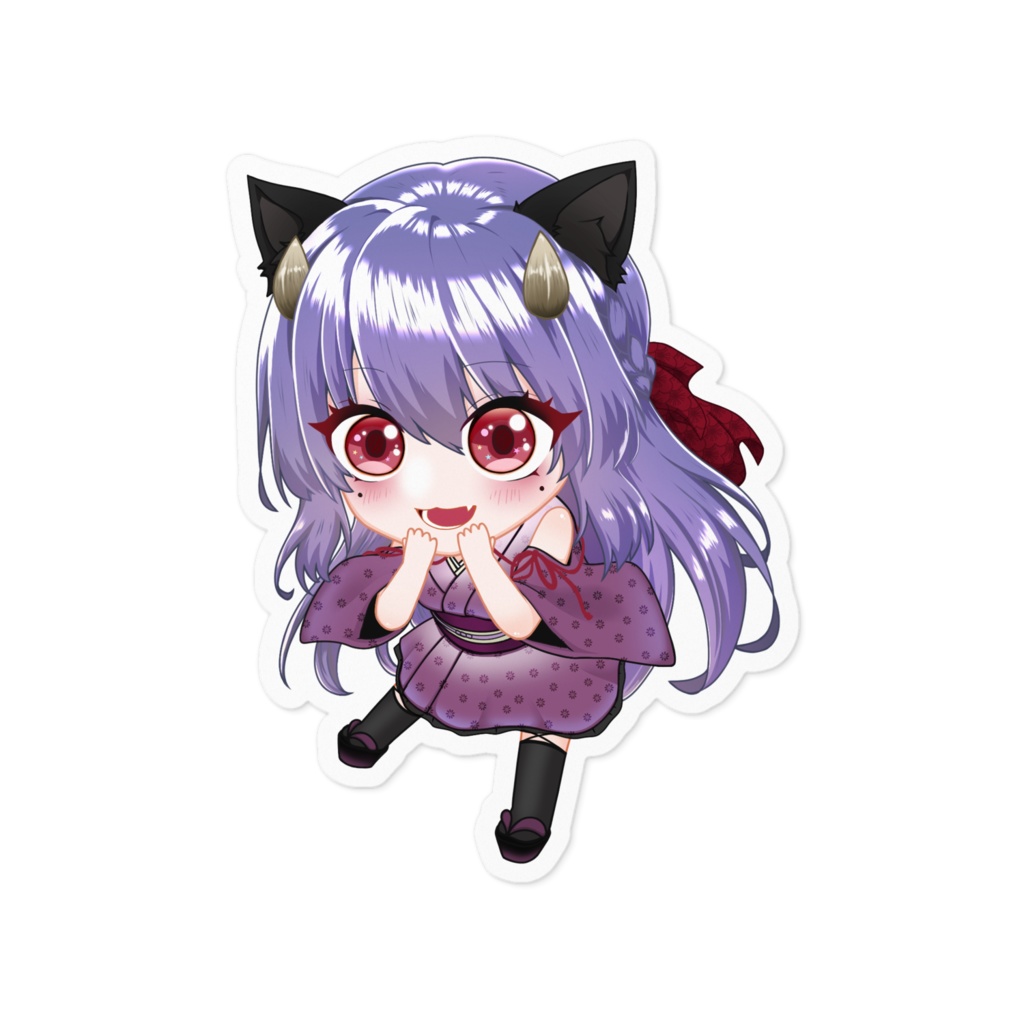 ちびきき ステッカー