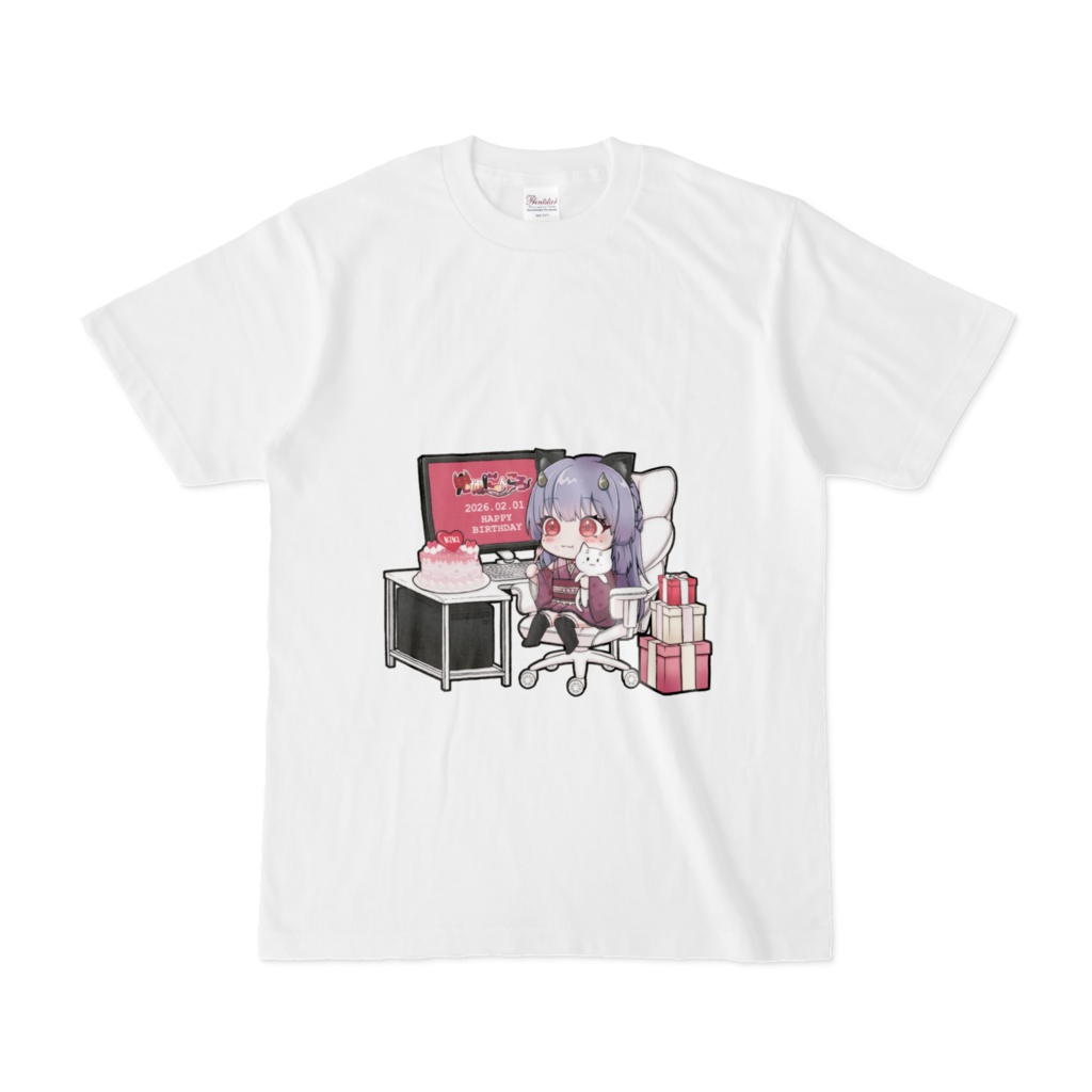 【2026誕生日記念グッズ】Tシャツ 白