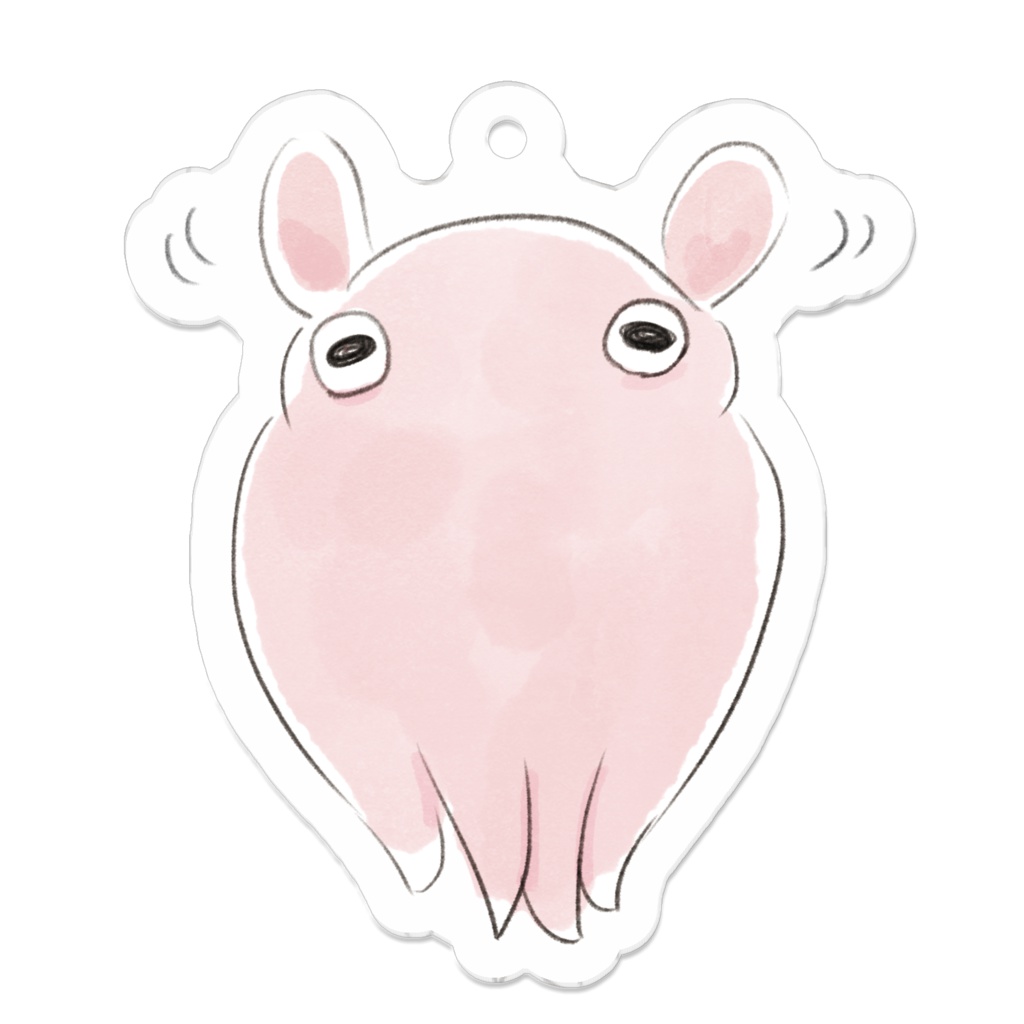 メンダコ アクリルキーホルダー2