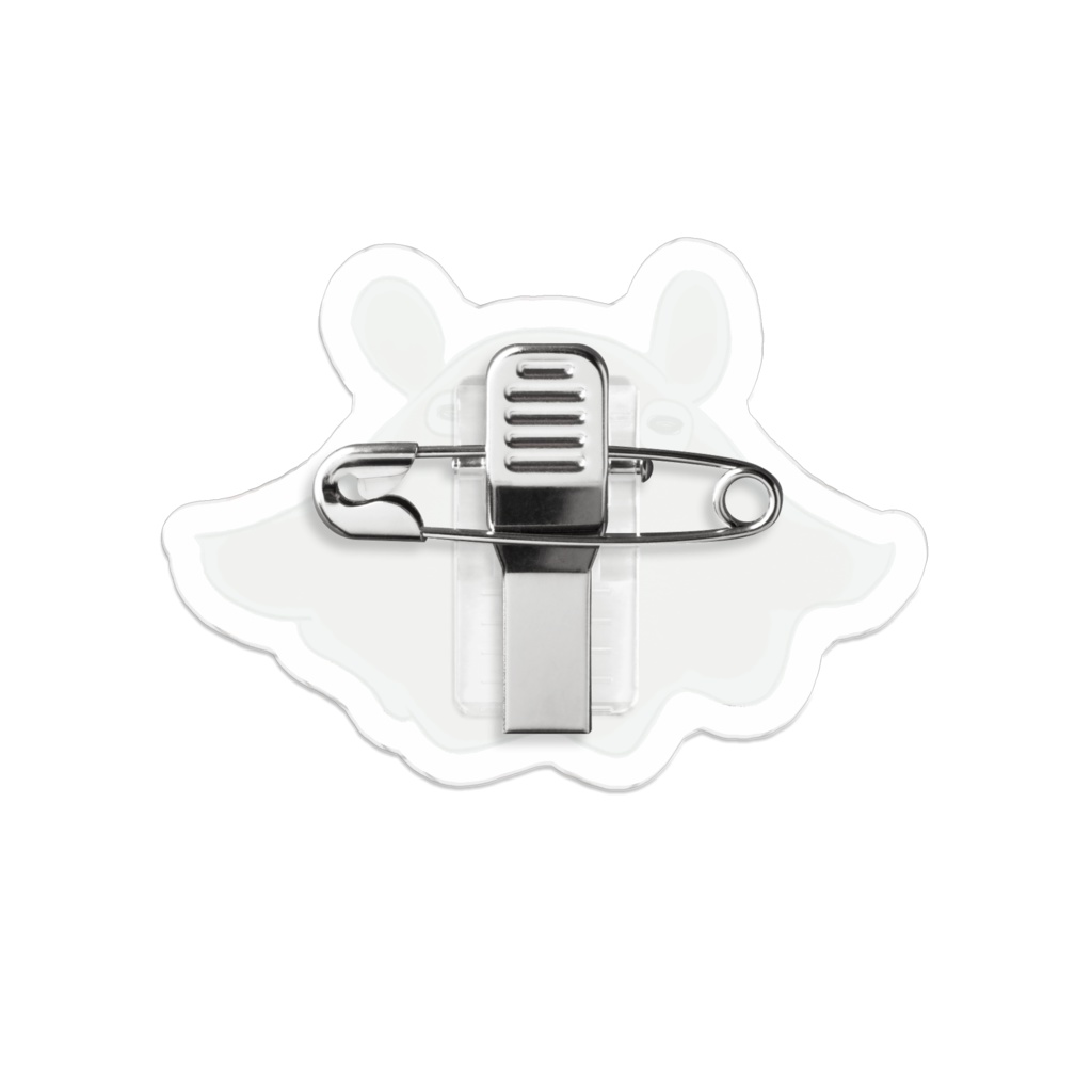 メンダコのアクリルバッジ