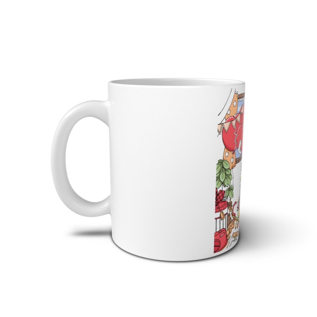 2026凡古都きいろはぴばマグカップ