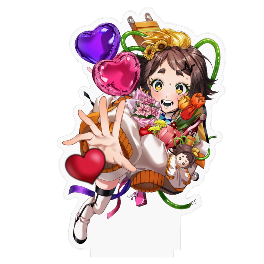 2026凡古都きいろはぴばアクリルスタンド