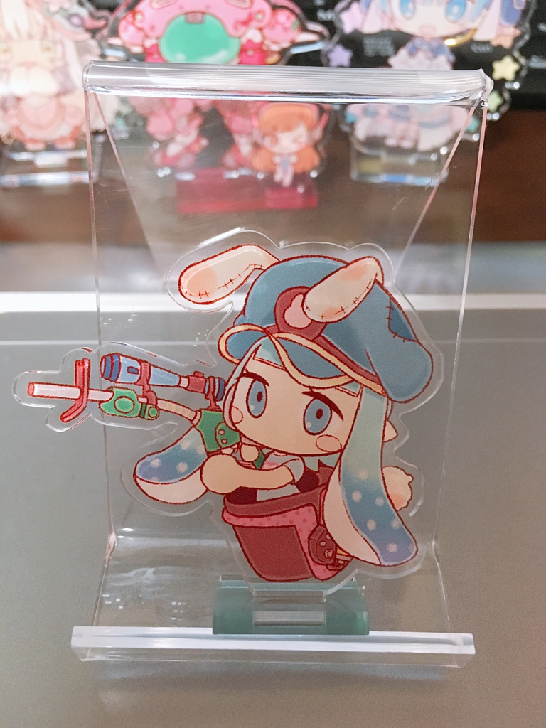 スプラトゥーン 台座付きアクリルキーホルダー