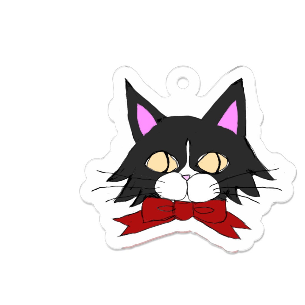 黒ねこのリボンシリーズ《レッド》