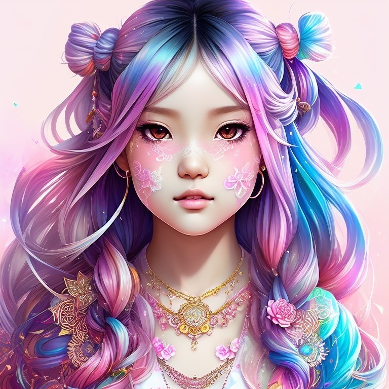 Mandala Girl #002