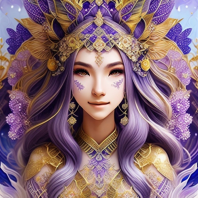 Mandala Girl #006