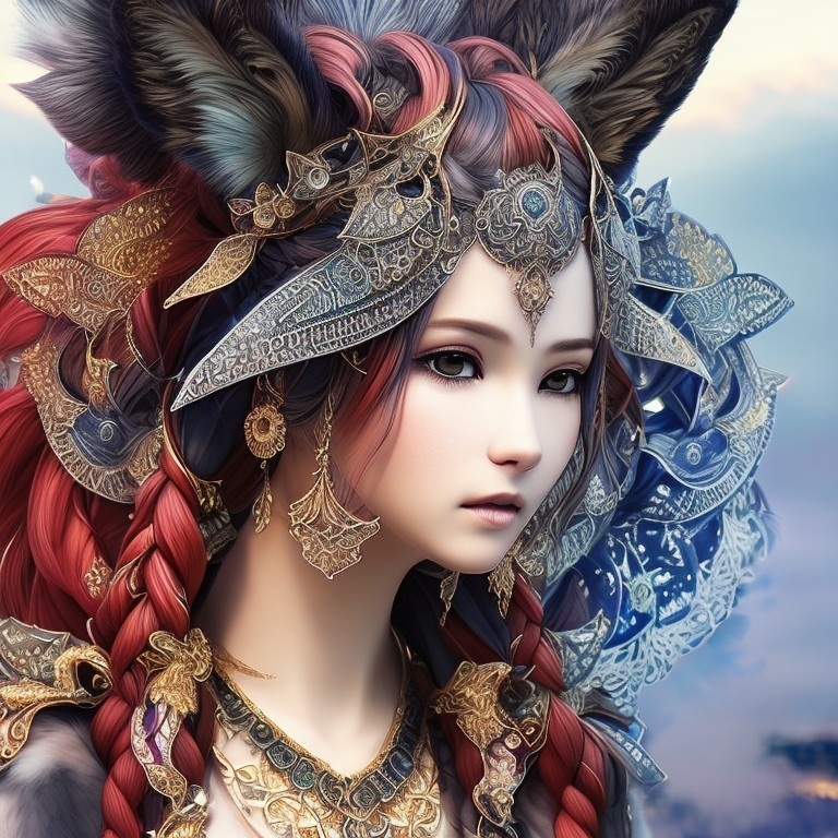 Mandala Girl #010