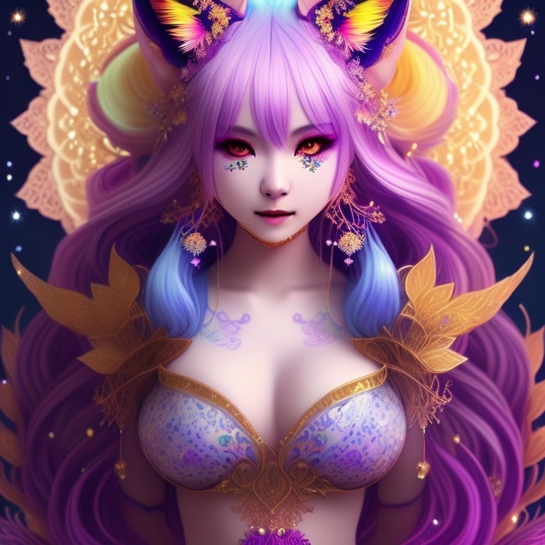 Mandala Girl #011