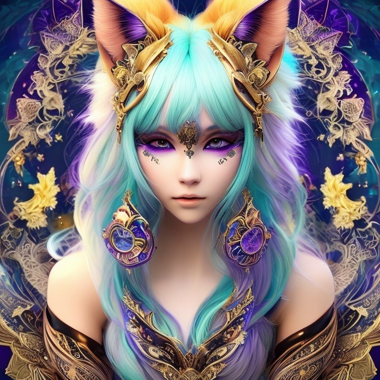 Mandala Girl #025