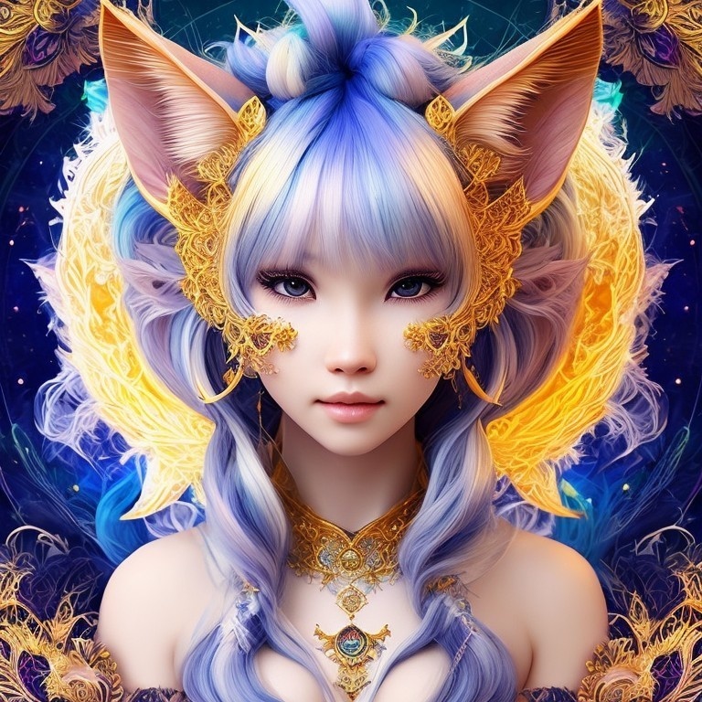 Mandala Girl #035