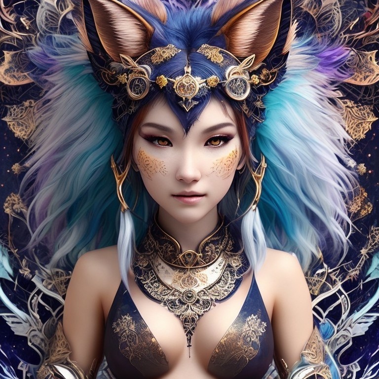 Mandala Girl #038