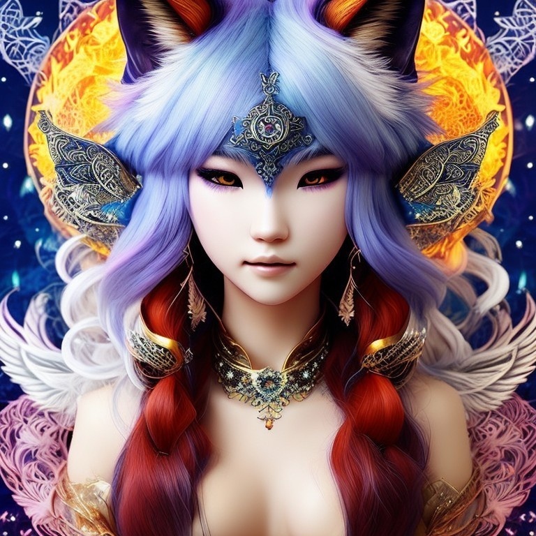 Mandala Girl #043