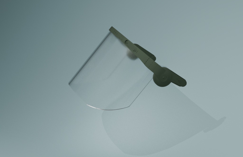 【３D素材】バイザー（形合うかわかんない）