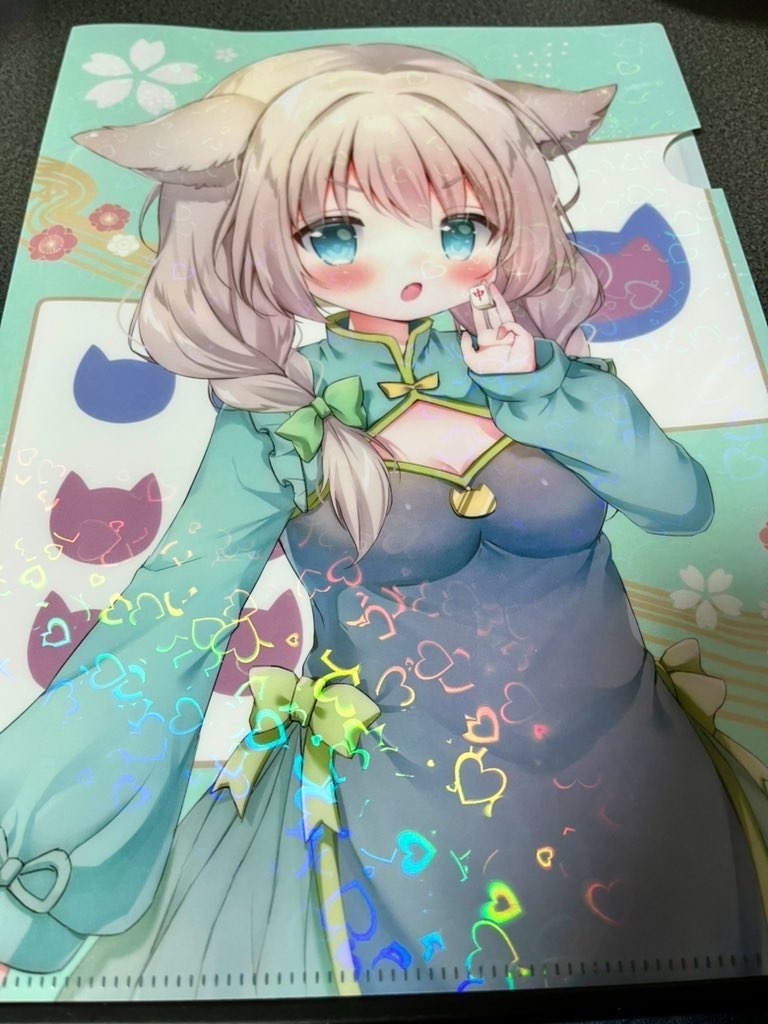 咲楽めい A4クリアファイル