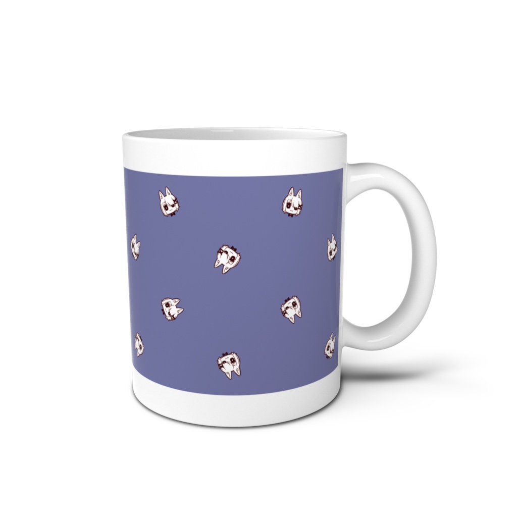 白灯ワンポイントマグカップ【mug】
