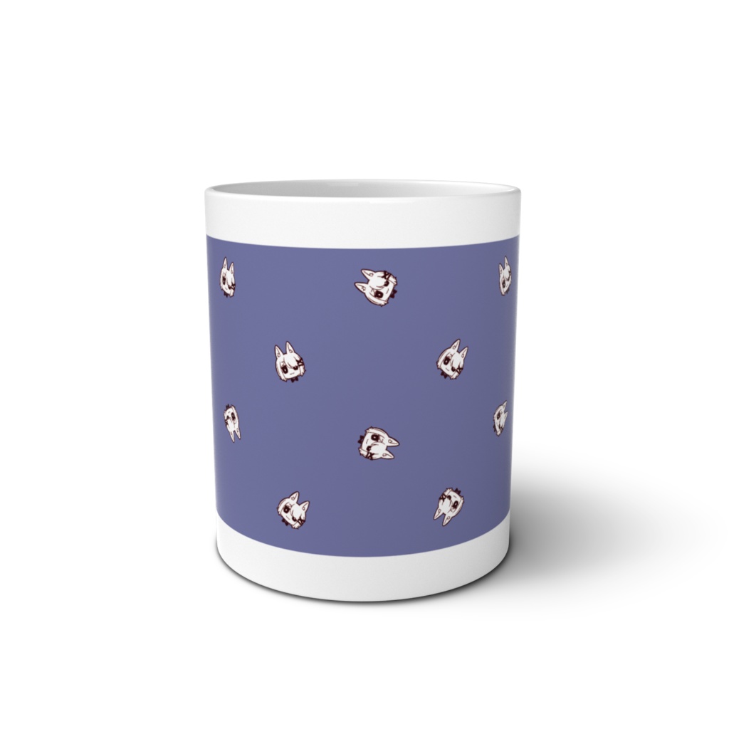 白灯ワンポイントマグカップ【mug】