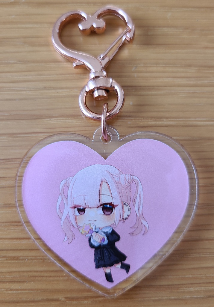 イラストアクキー第一弾♥️