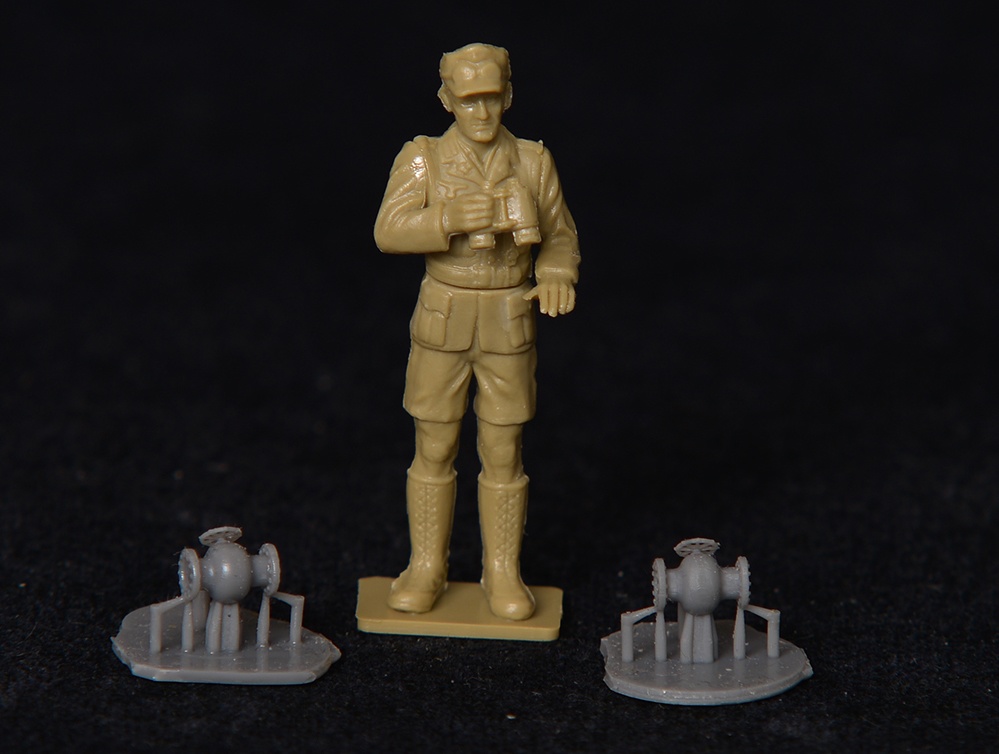 1/35~1/48程度 配管用バルブ 2個セット