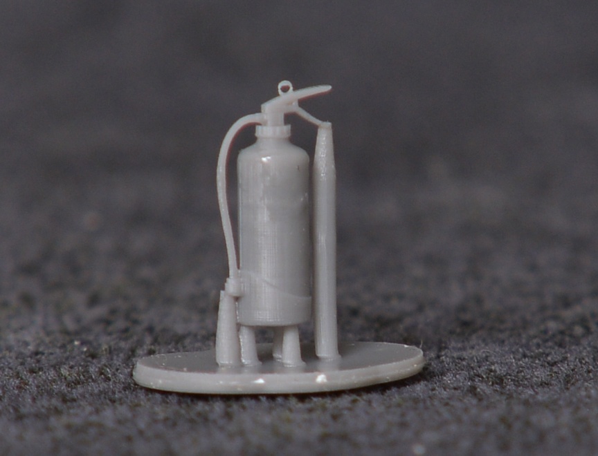 1/35 消火器 3Dプリンタ出力自作パーツ