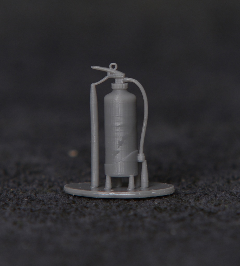 1/24 消火器 3Dプリンタ出力自作パーツ