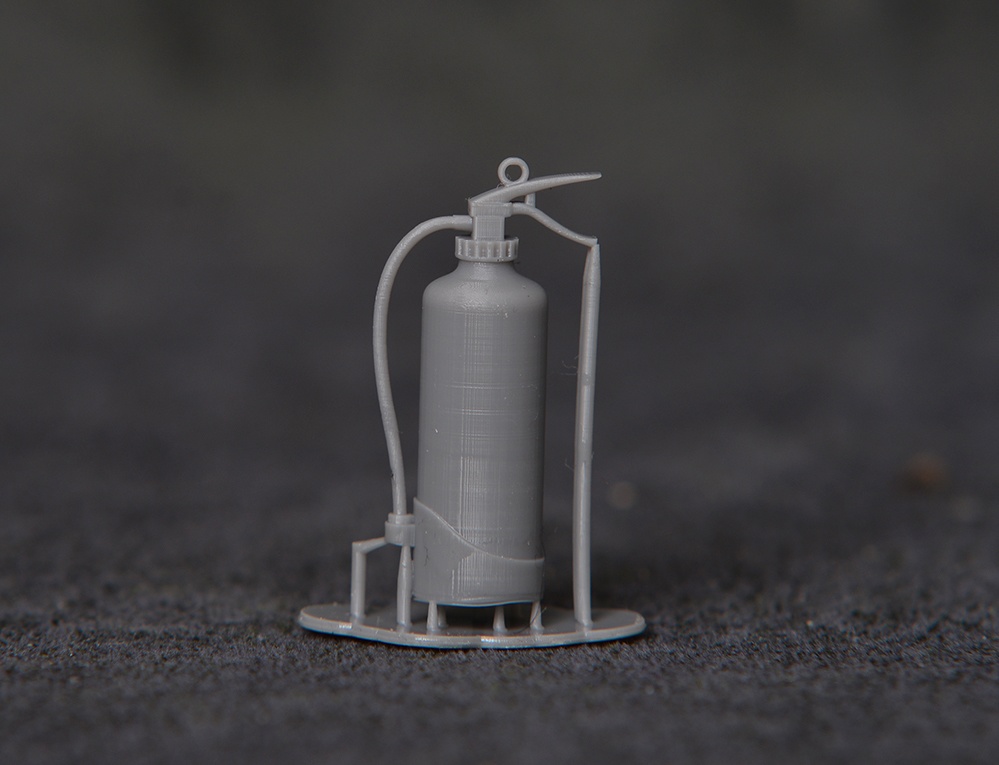 1/12 消火器 3Dプリンタ出力自作パーツ