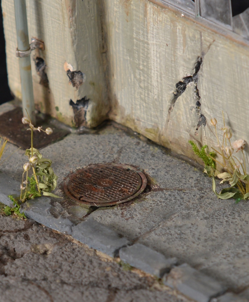 1/35程度 マンホール 3Dプリンタ出力自作パーツ