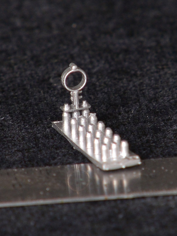 1/24~48程度 配管バンド 3mmパイプ用 3Dプリンタ出力自作パーツ