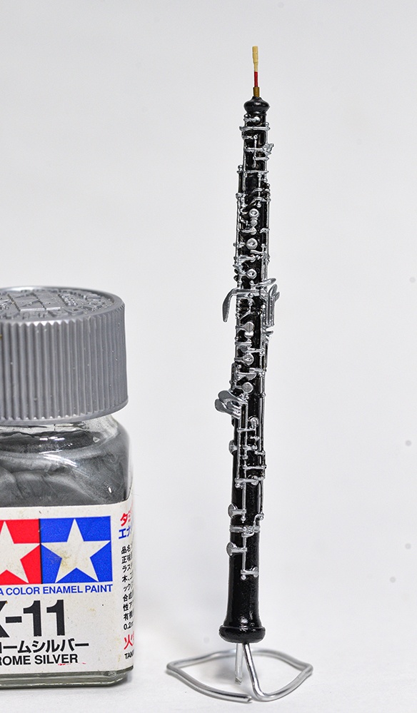 1/8 オーボエ ミニチュア 未塗装レジンキット (1/6もあり)