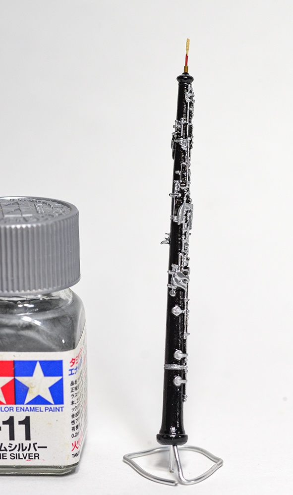 1/8 オーボエ ミニチュア 未塗装レジンキット (1/6もあり)