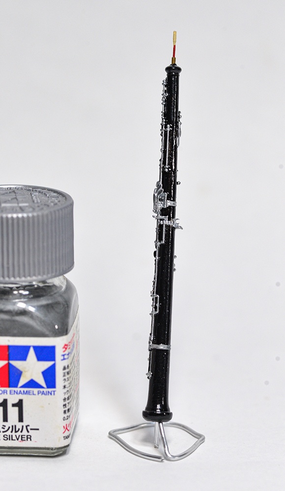 1/8 オーボエ ミニチュア 未塗装レジンキット (1/6もあり)