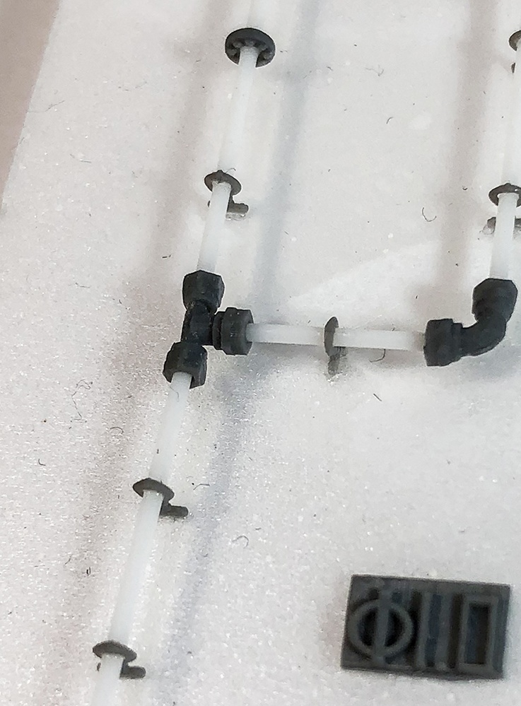 配管継手T字 直径1mm用 3Dプリンタ出力パーツ