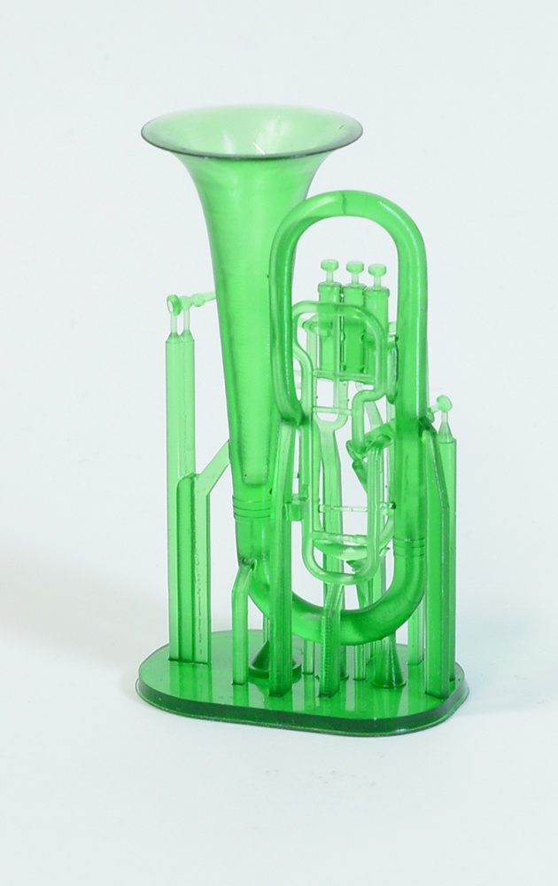 1/12 ユーフォニアム ミニチュア 3Dプリンタ出力未塗装レジンキット