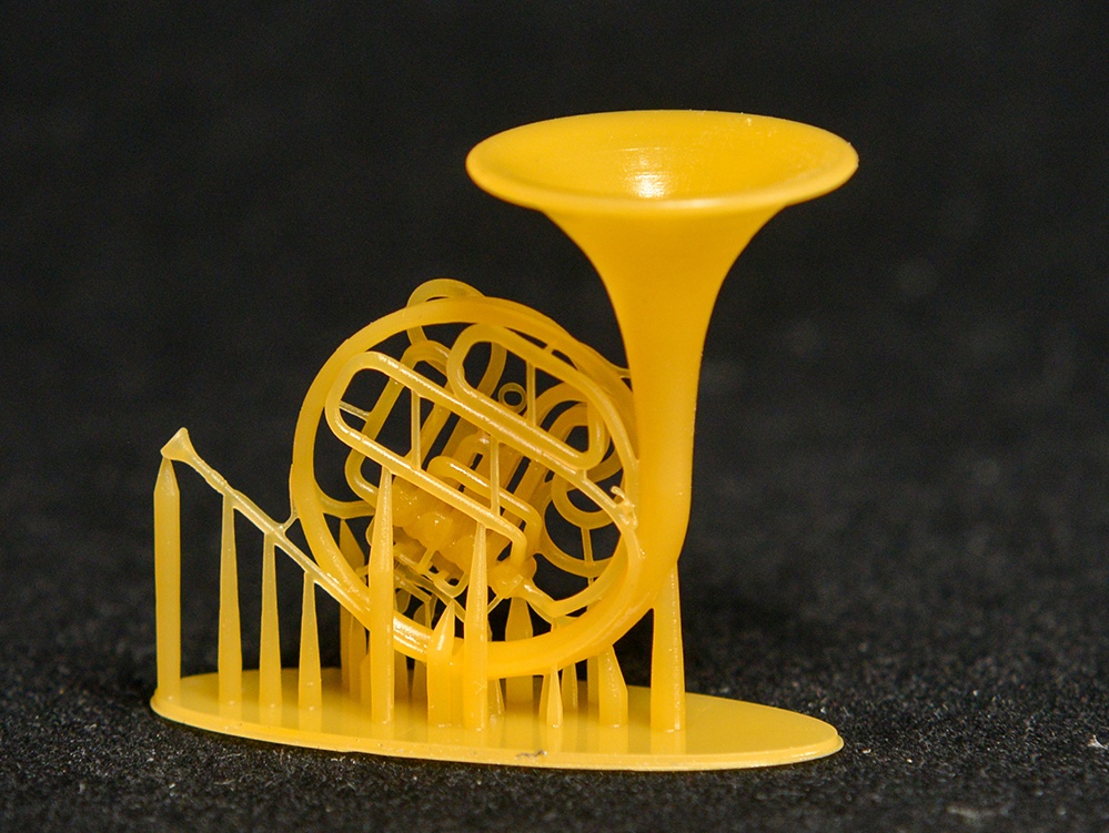 1/12 ホルン ミニチュア 3Dプリンタ出力未塗装レジンキット